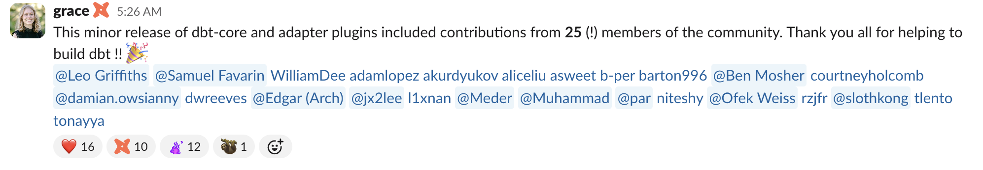 thank yous thank yous